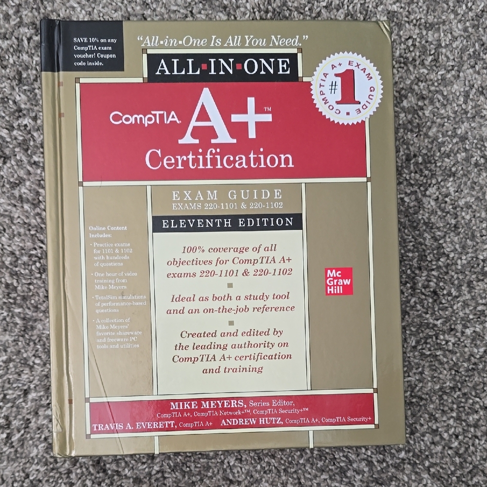 CompTIA A+ Certification Exam Guide Book